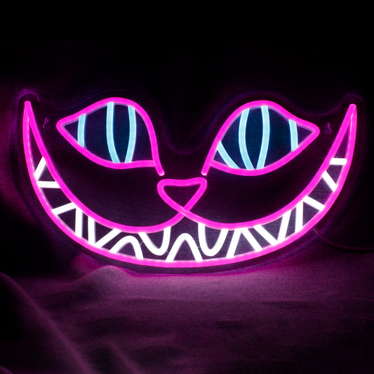 Cat Neon Signs, Anime Neon Light for Wall Decor Dimmable LED Light Up for Bedroom Man Cave Party Bar Office Birthday Background Gifts for Kids